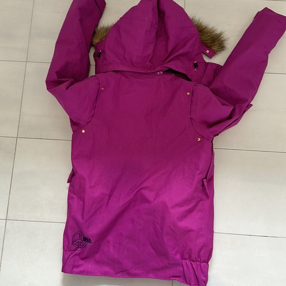 Billabong winter jacket women size M - Picture 3 of 3